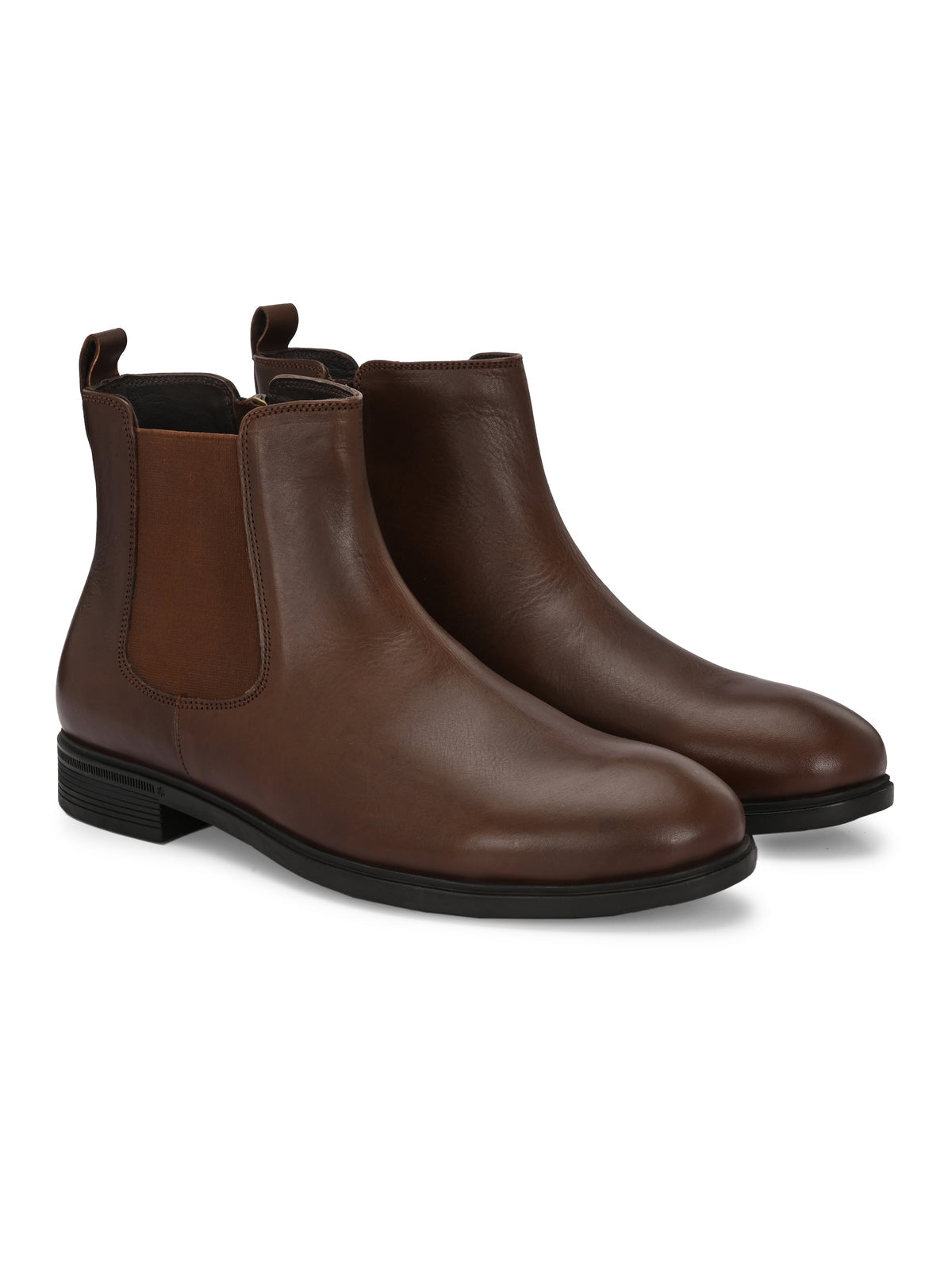 Duncan Leather Ankle Chelsea Zip Boots
