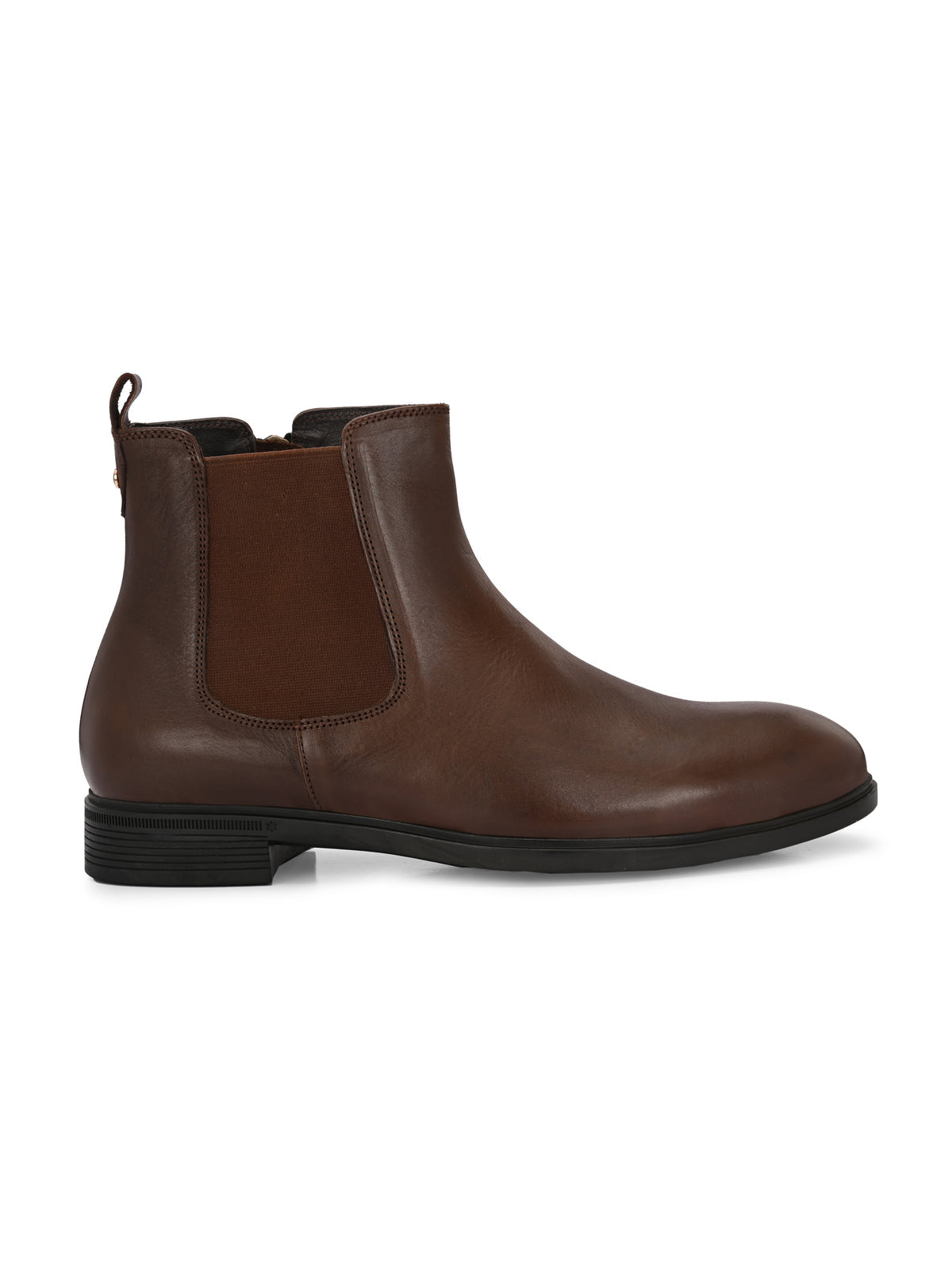 Duncan Leather Ankle Chelsea Zip Boots