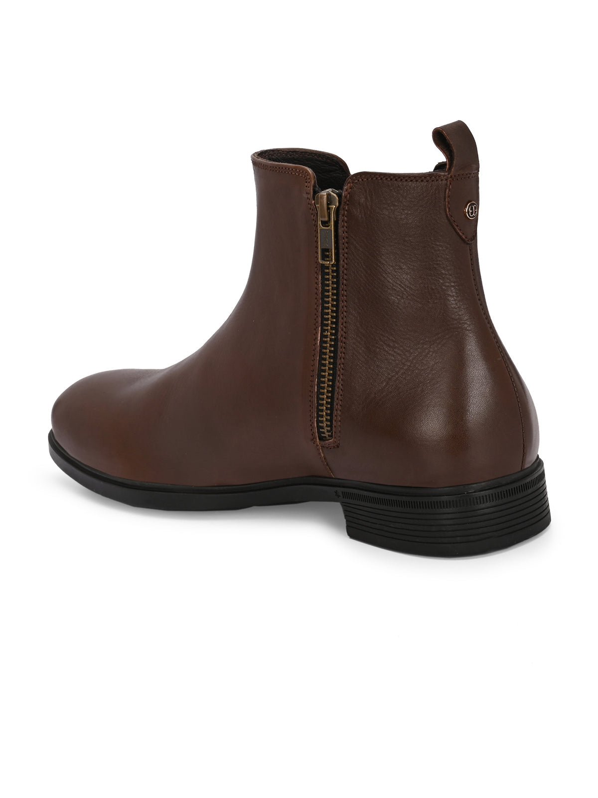 Duncan Leather Ankle Chelsea Zip Boots