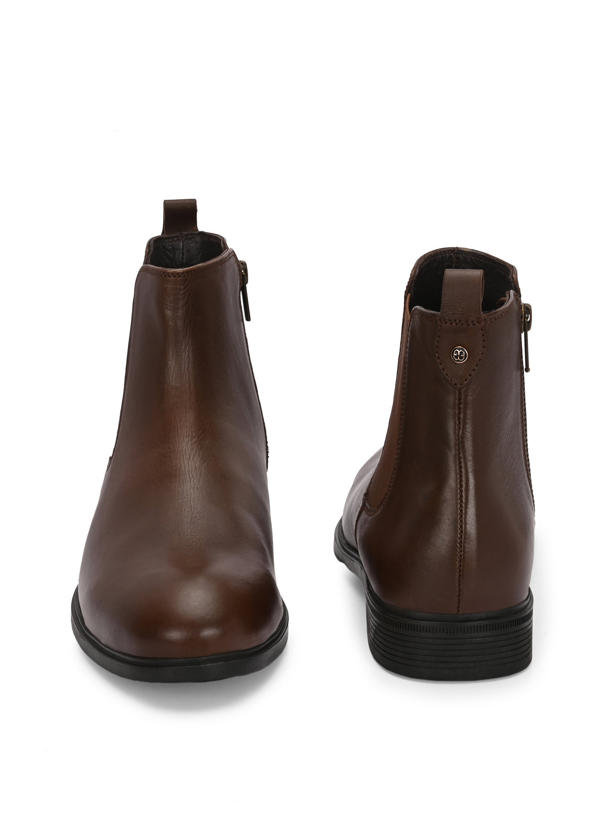 Duncan Leather Ankle Chelsea Zip Boots