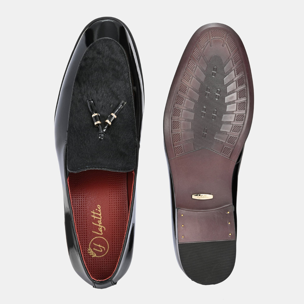 Damian Premium Leather Formal Tassel Moccassin Shoes