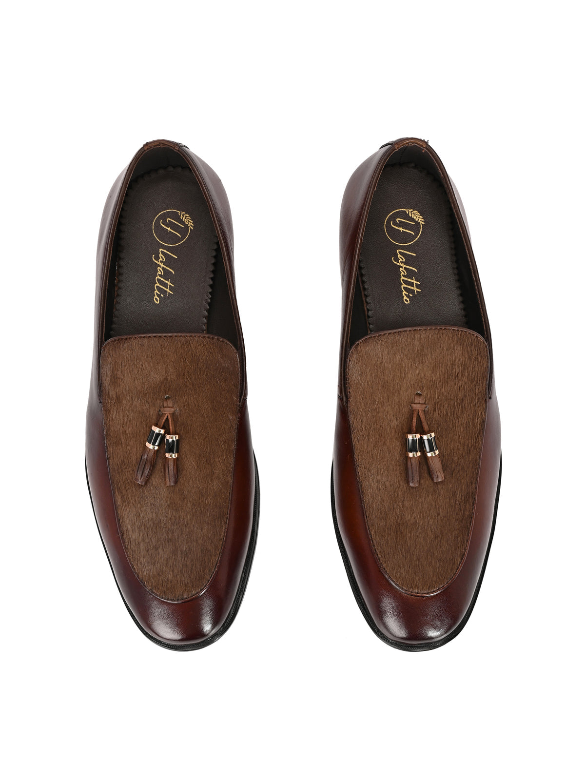 Damian Premium Leather Formal Tassel Moccassin Shoes