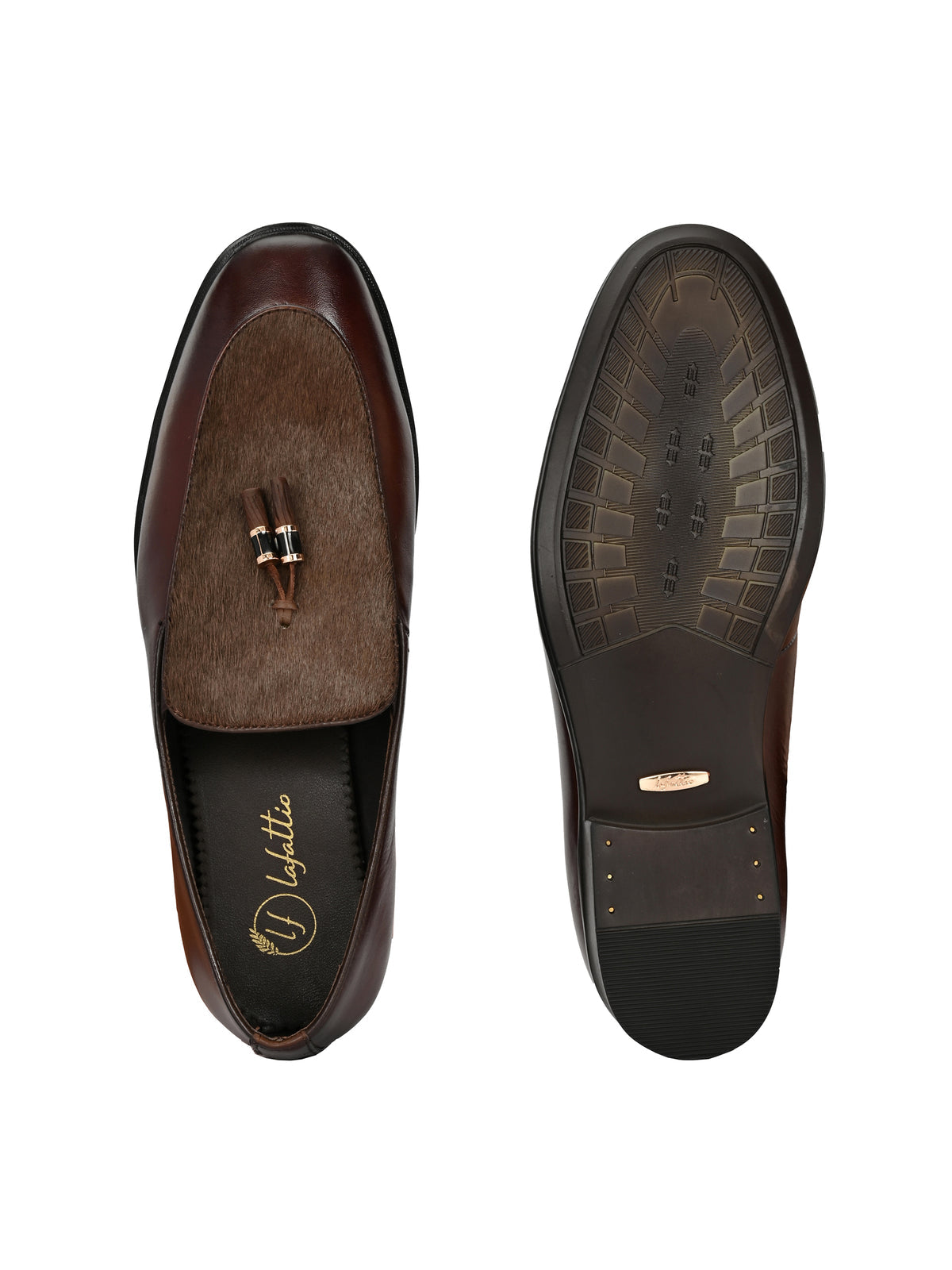 Damian Premium Leather Formal Tassel Moccassin Shoes