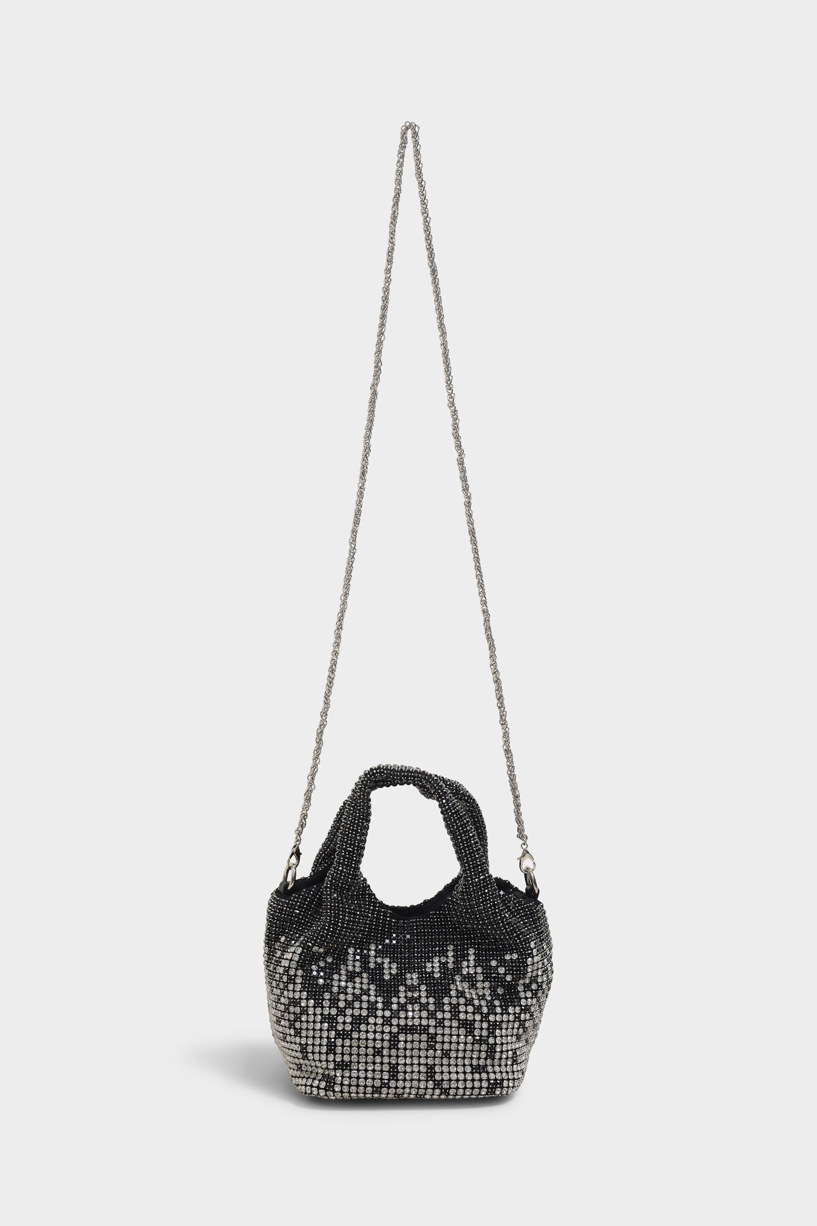 Aura black bucket bag - The Heels India