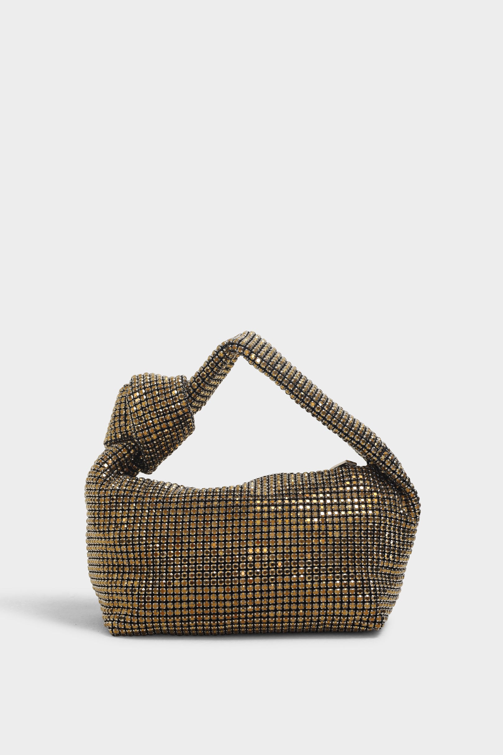 Lilac golden knot bag - The Heels India