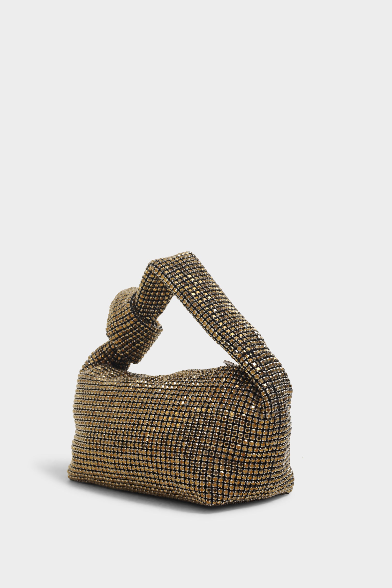 Lilac golden knot bag - The Heels India