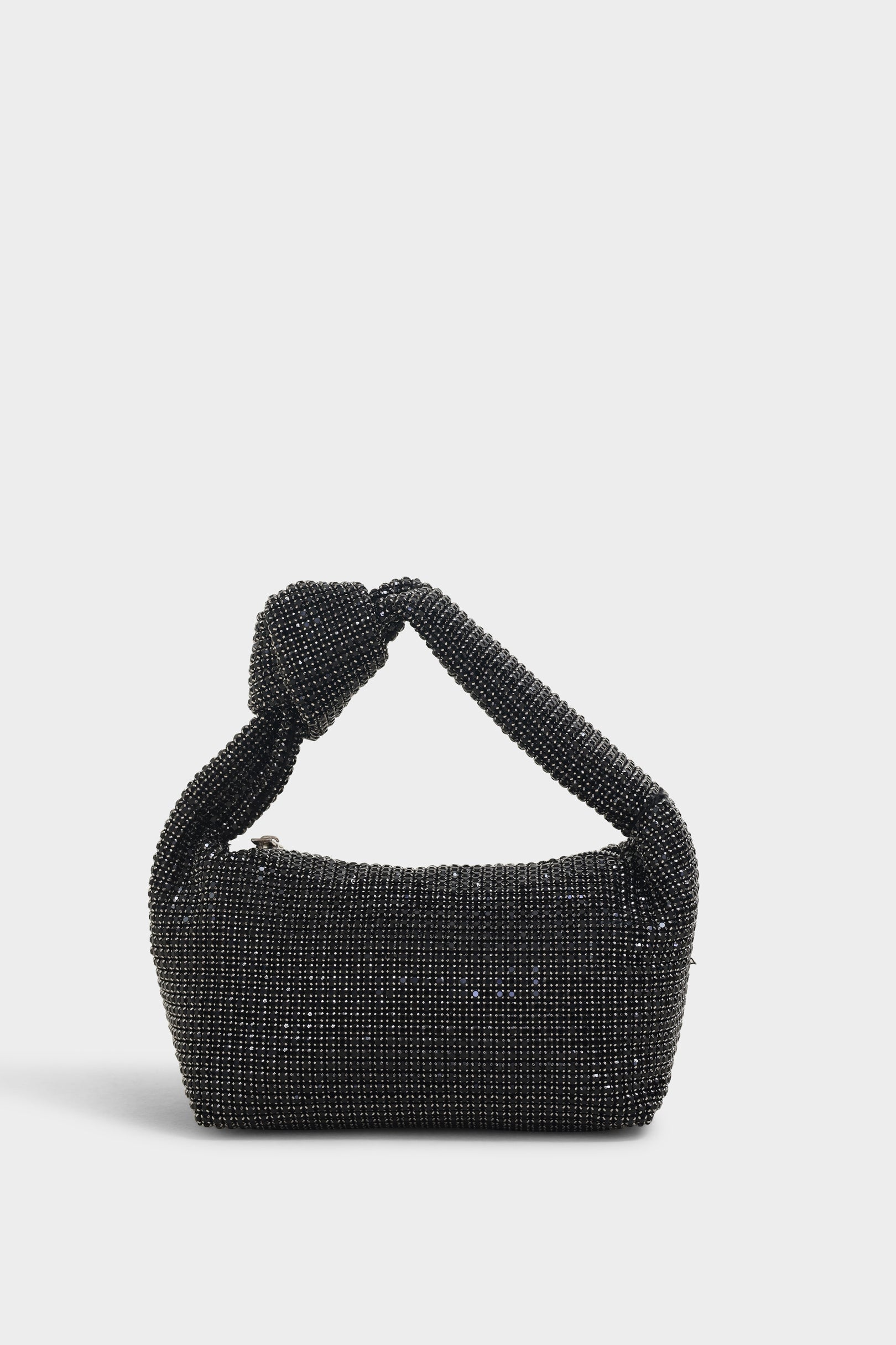 Rhea black knot bag - The Heels India