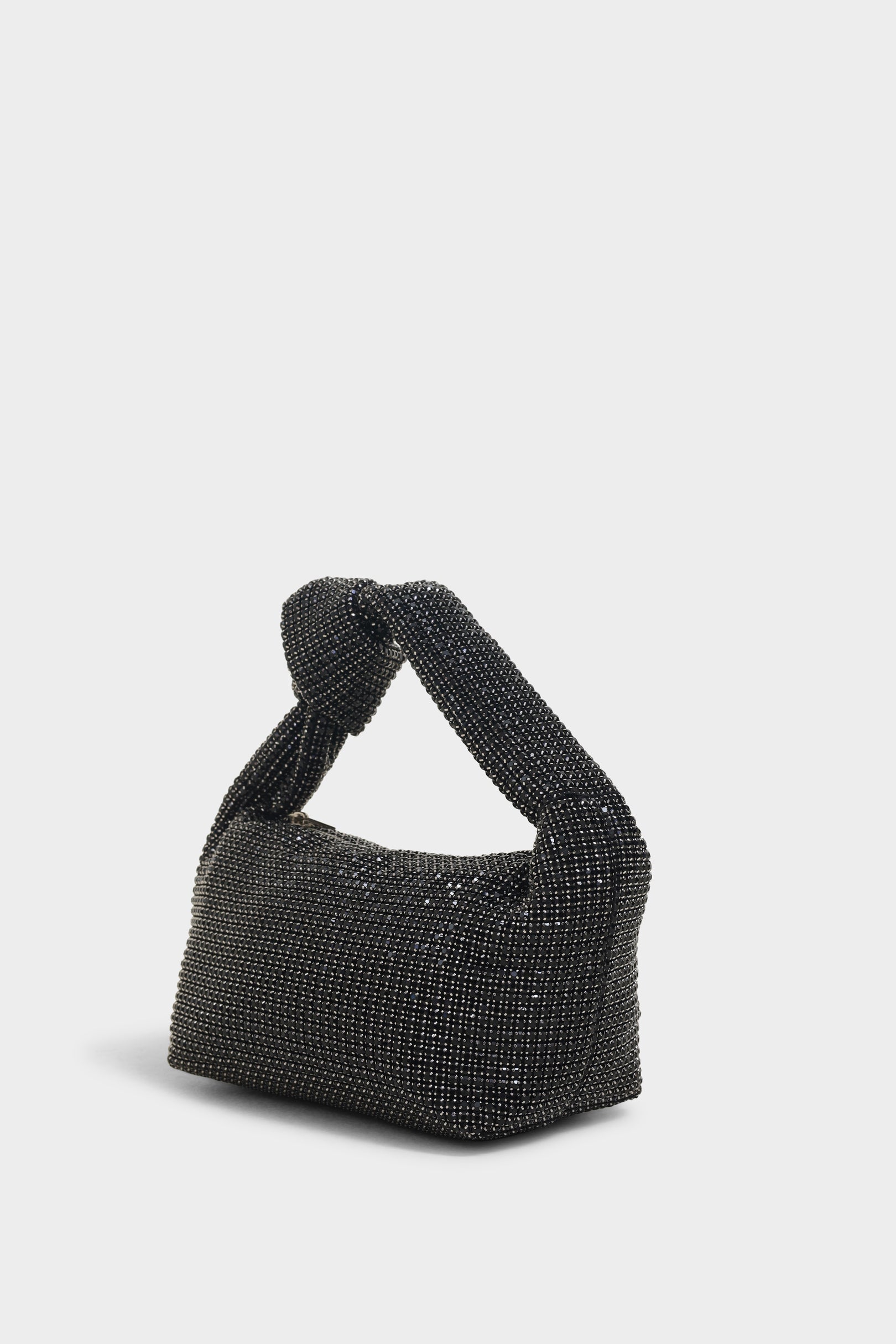 Rhea black knot bag - The Heels India
