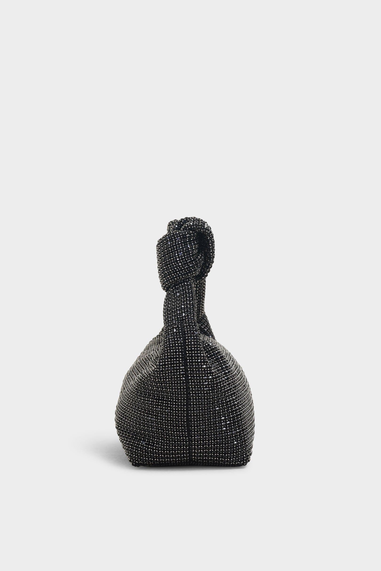 Rhea black knot bag - The Heels India
