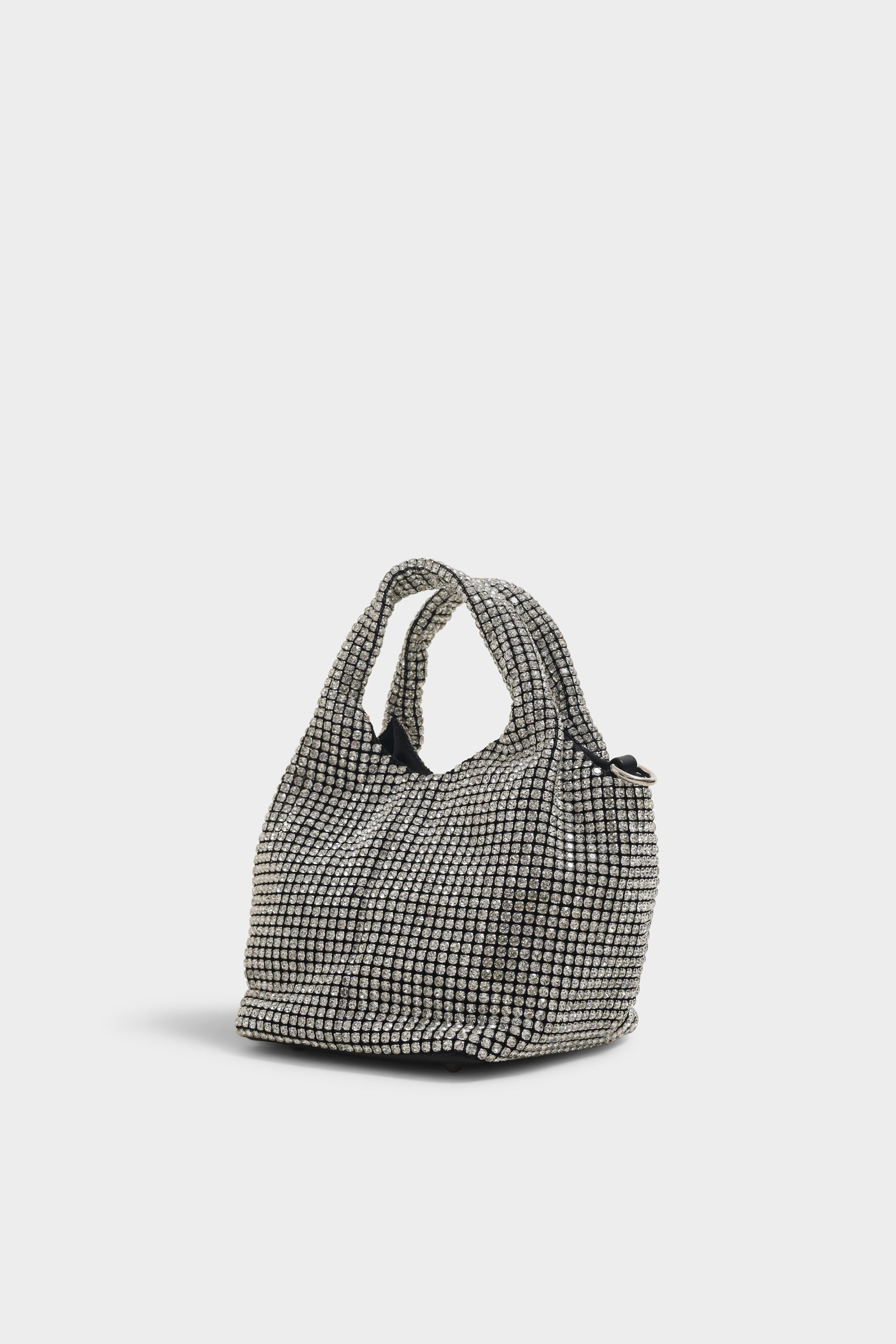 Iris silver bucket bag - The Heels India
