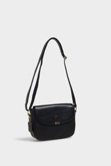 Ariel black sling bag - The Heels India