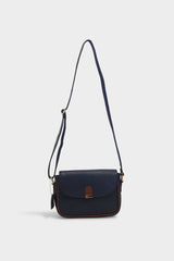 Faye blue sling bag - The Heels India