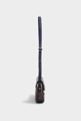 Faye blue sling bag - The Heels India