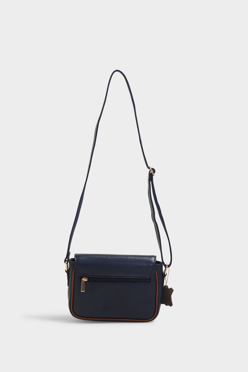 Faye blue sling bag - The Heels India