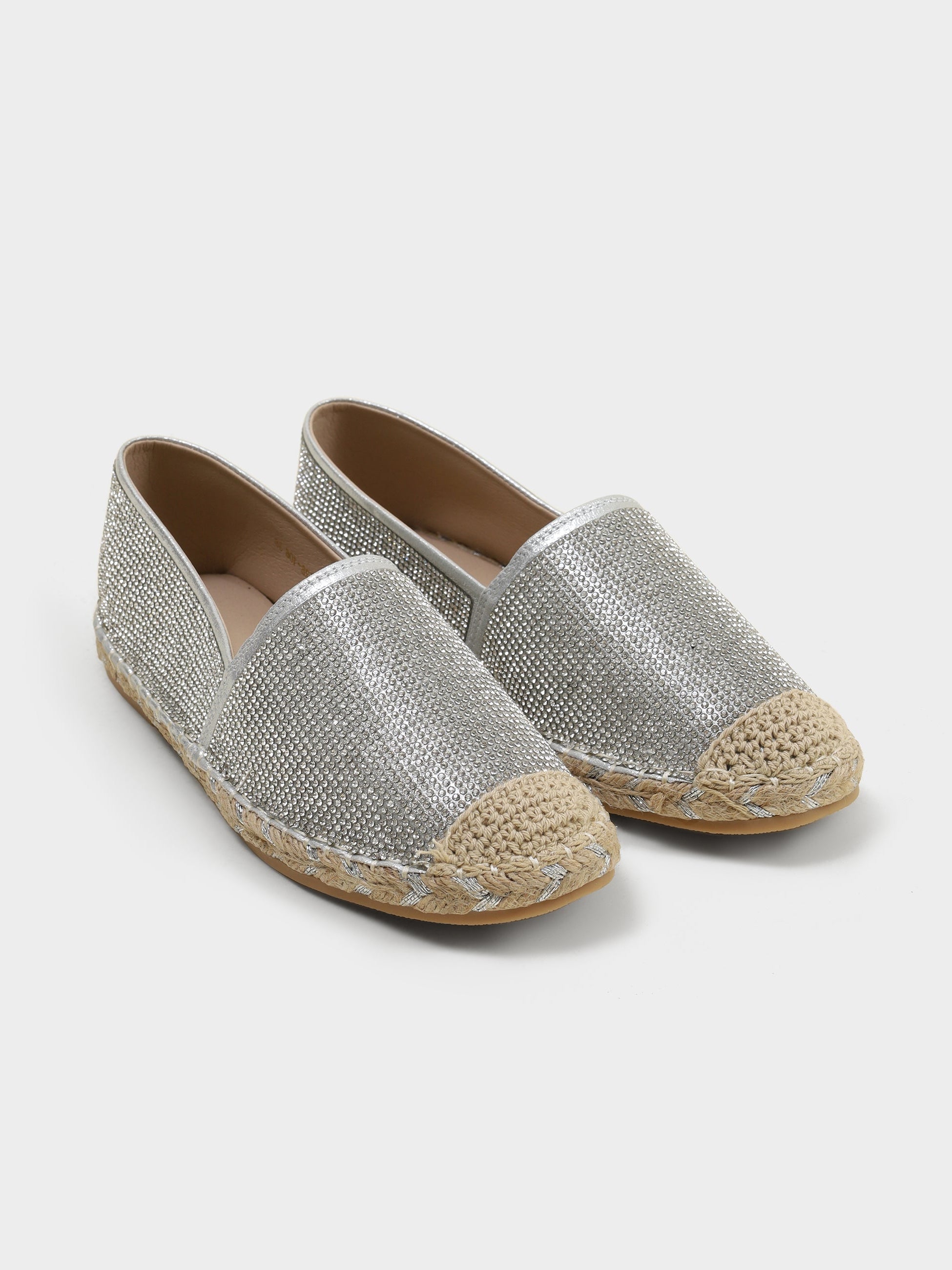 Serena Bling Jute Espadrilles