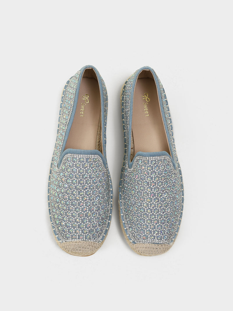 Azzura Jute Bling Espadrilles