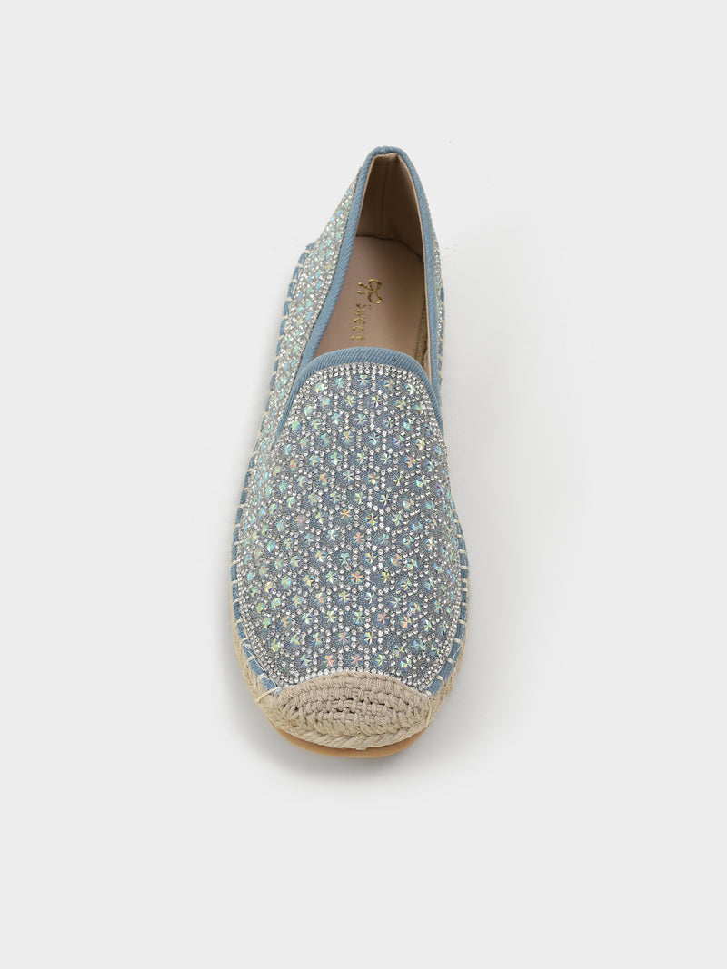 Azzura Jute Bling Espadrilles