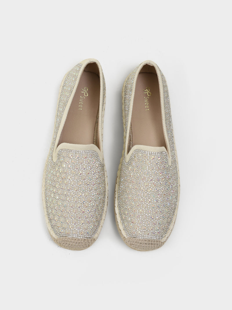 Azzura Jute Bling Espadrilles