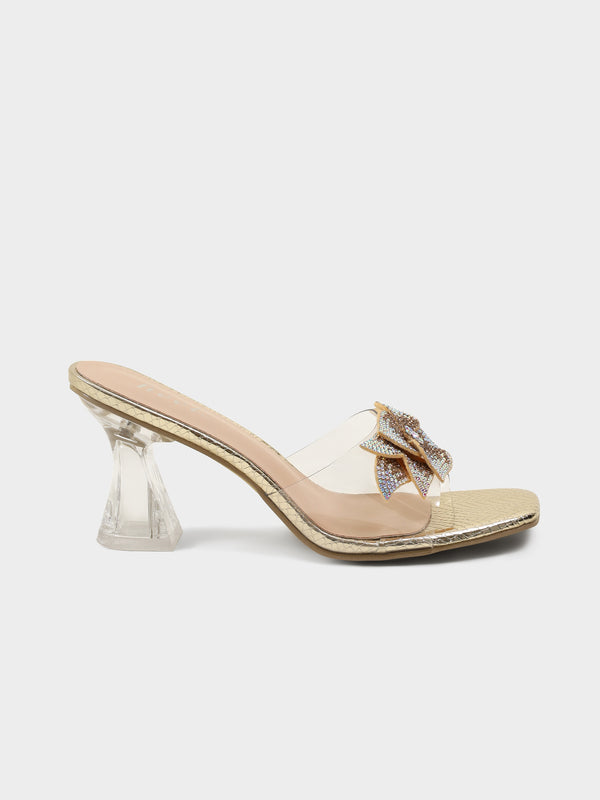 Rosetta Flora Transparent Heels
