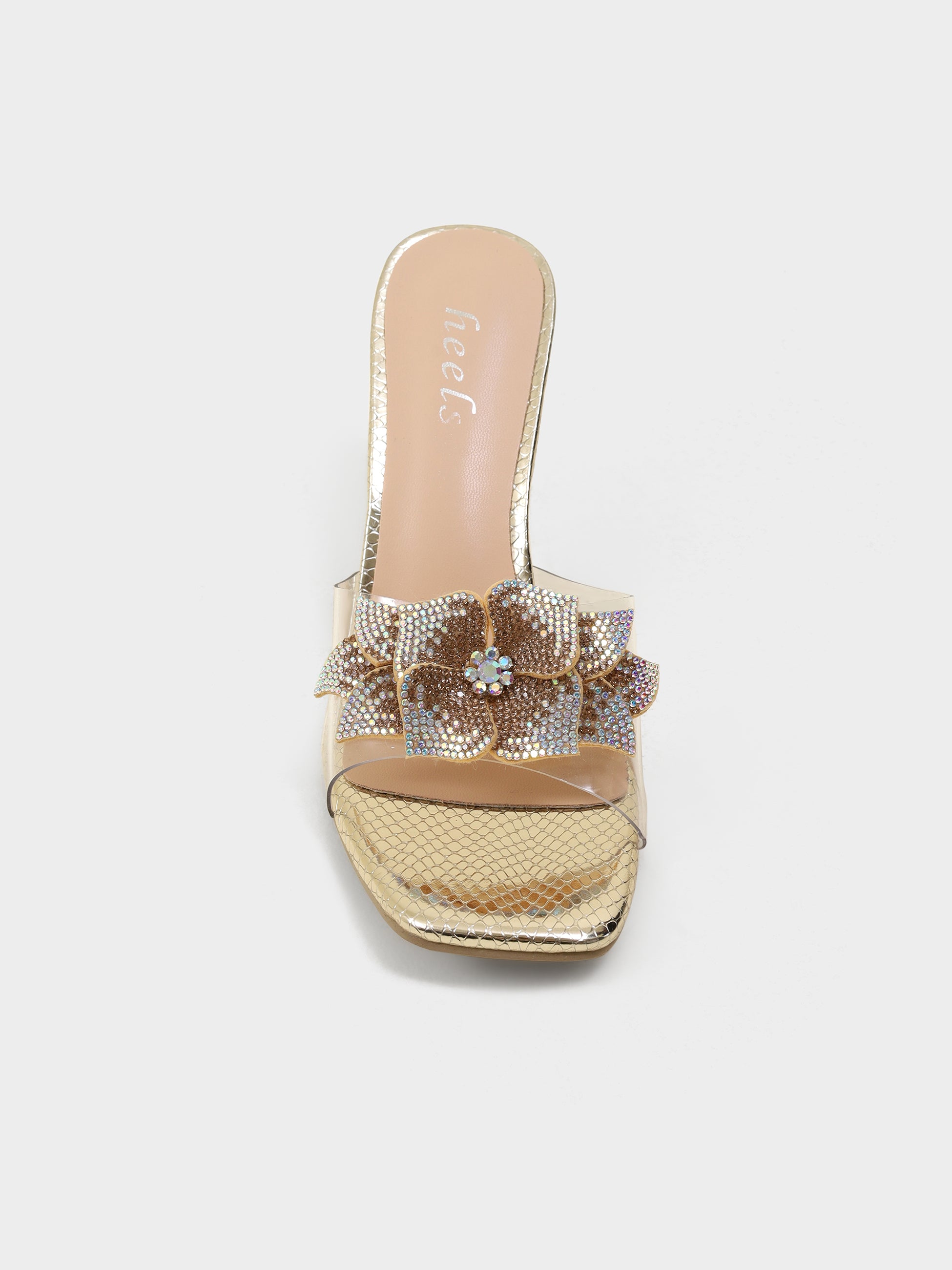 Rosetta Flora Transparent Heels