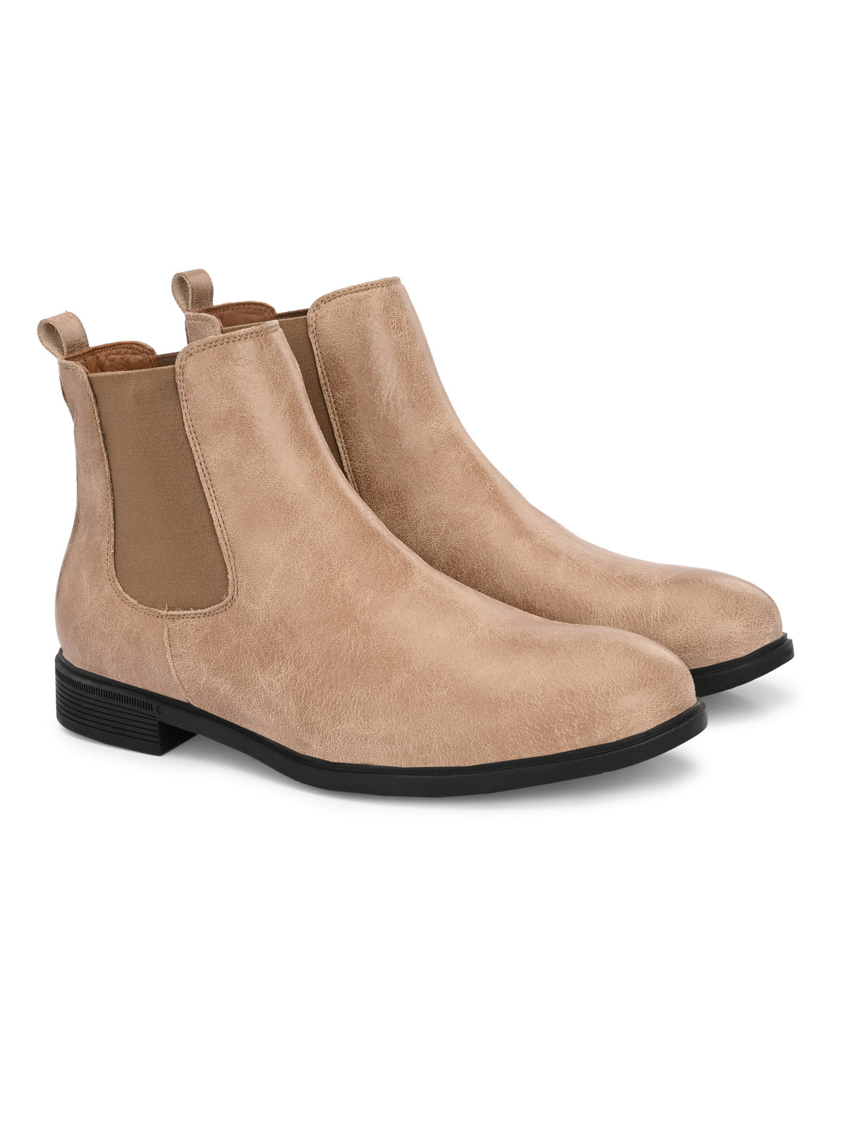 Duncan Leather Ankle Chelsea Zip Boots