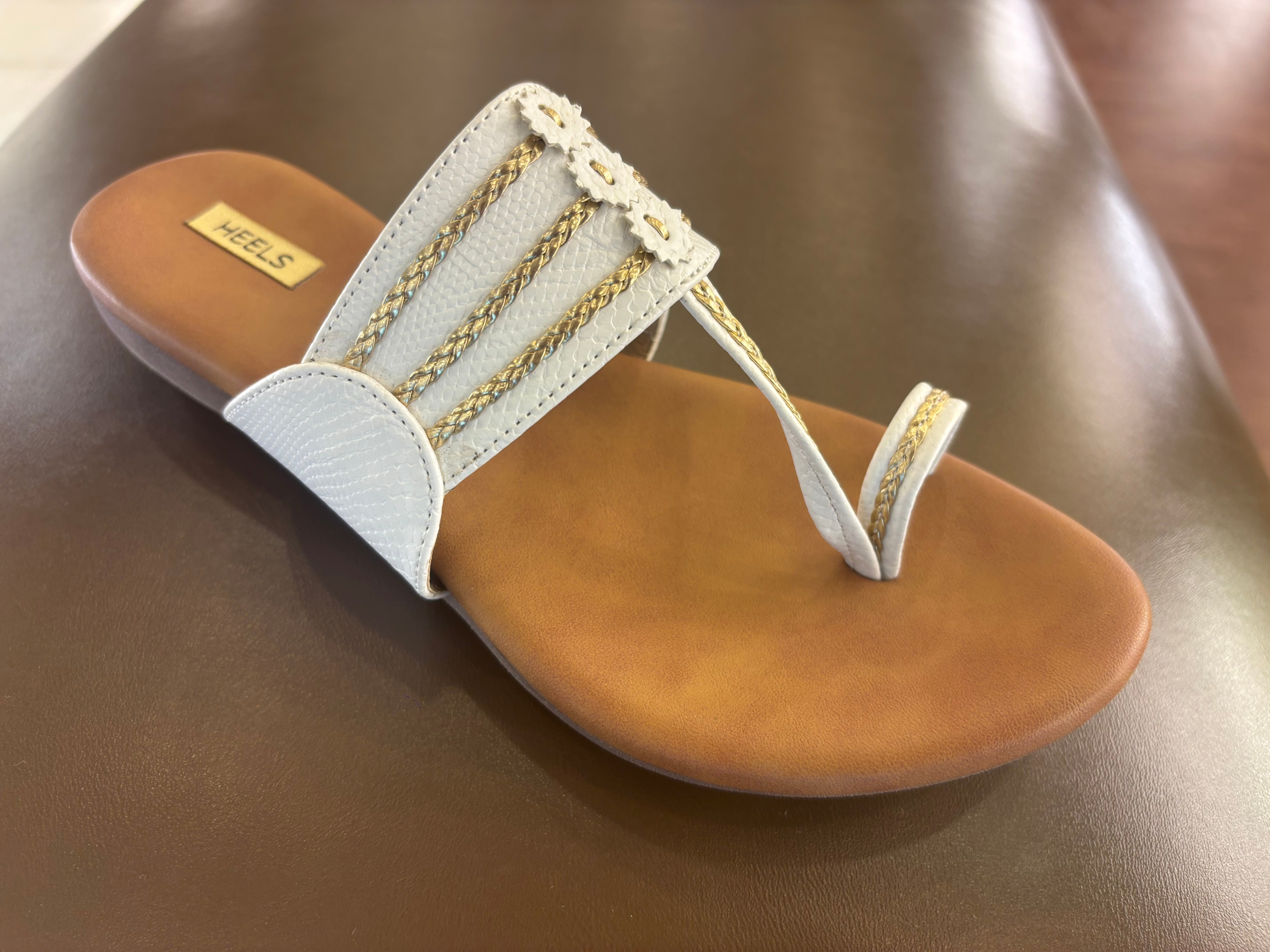 Samantha Cushioned Kohlapuris - The Heels India