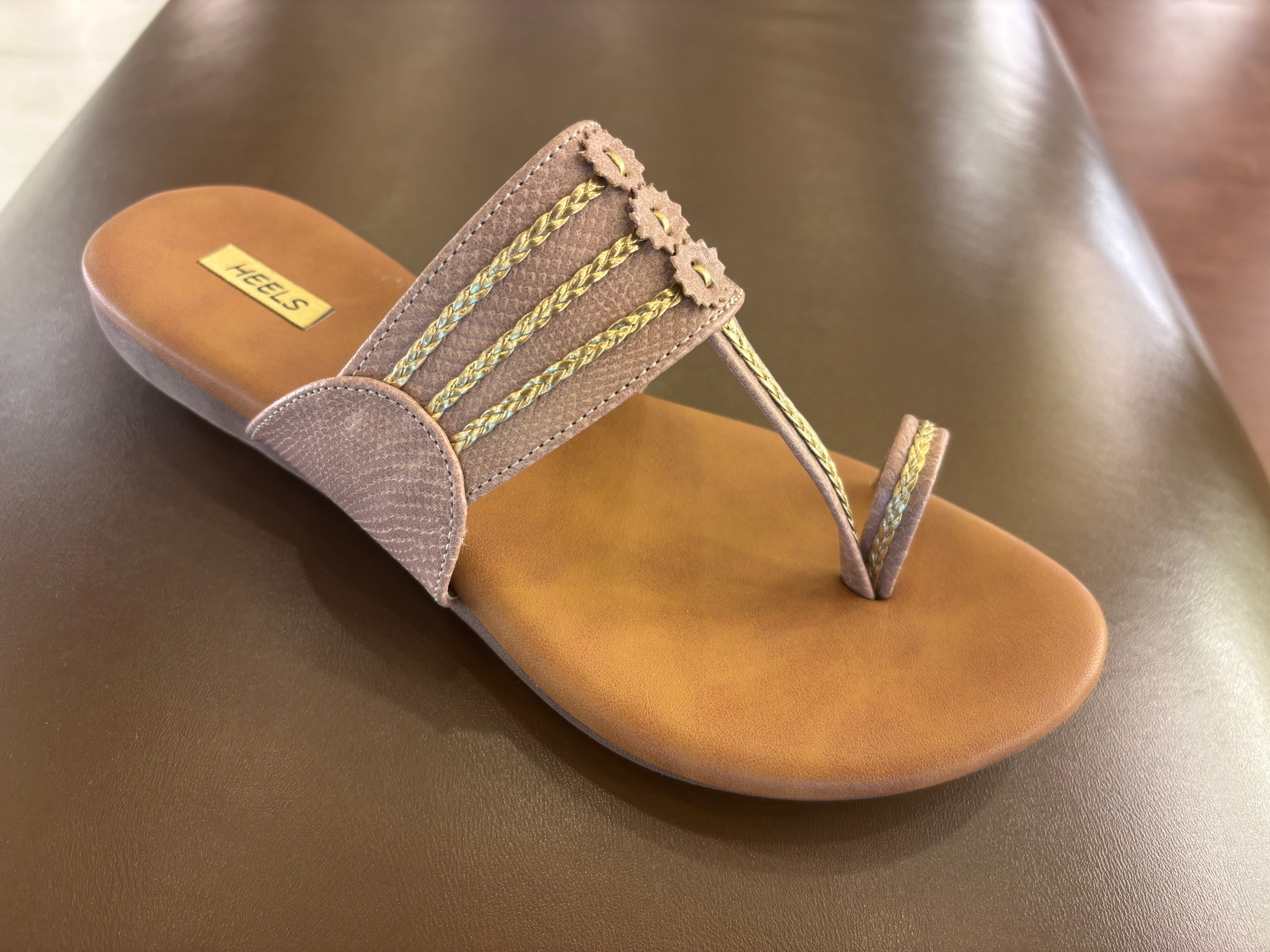 Samantha Cushioned Kohlapuris - The Heels India