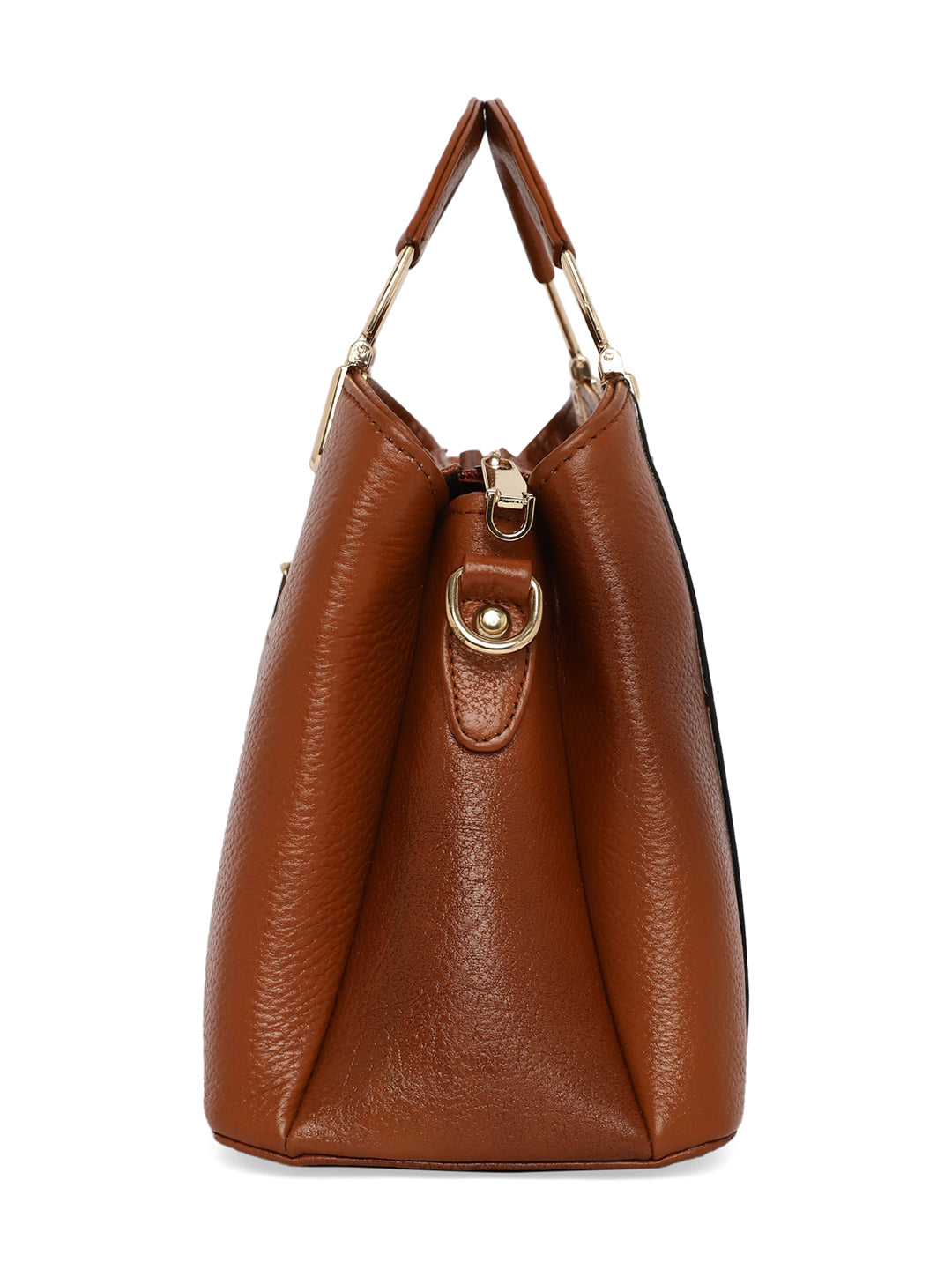 Tan Leather Mini Bags for women LHB1025