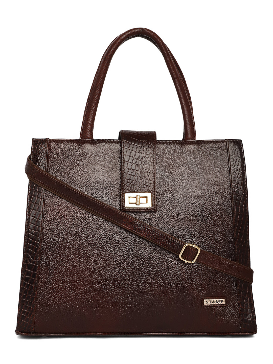 Brown Leather Bags for women LHB1050