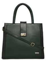 Green Leather Bags for women LHB1050