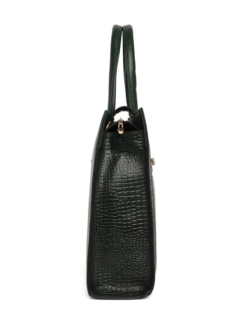 Green Leather Bags for women LHB1050