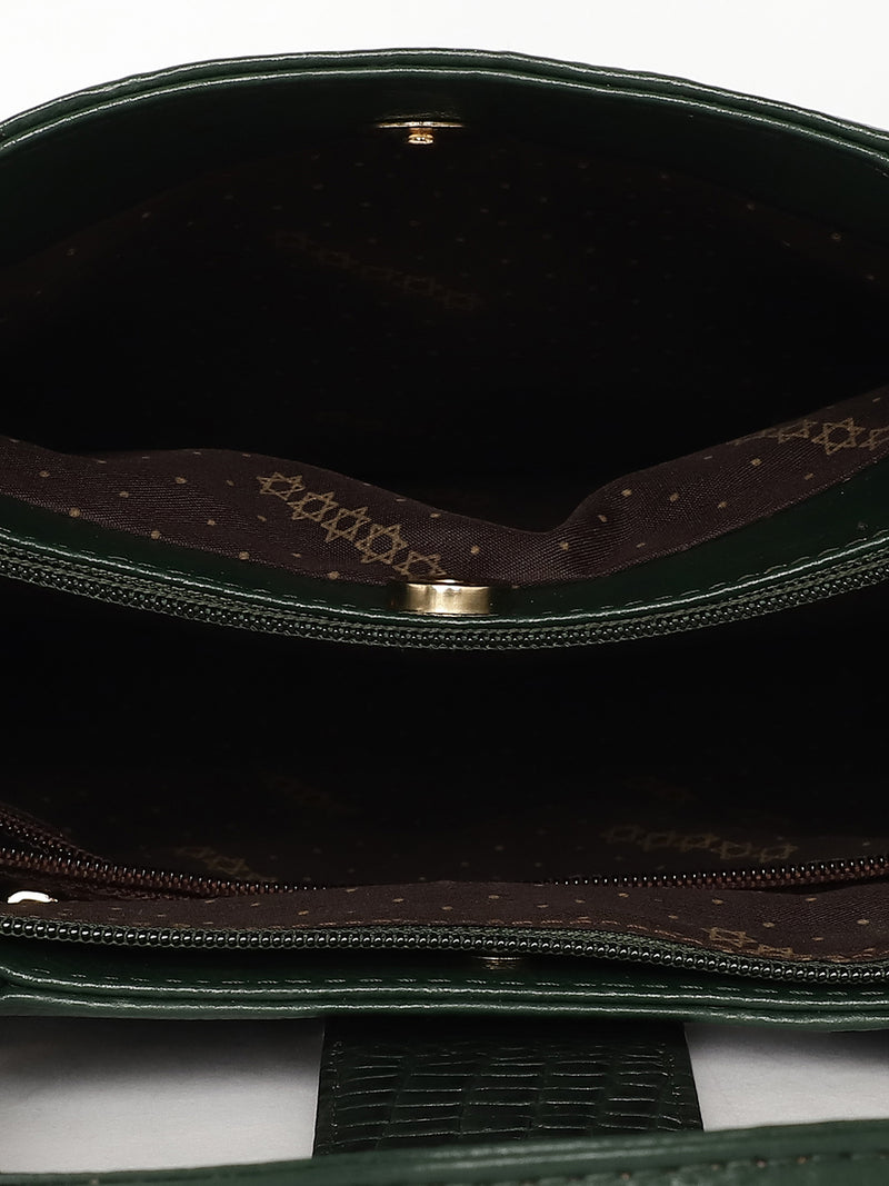 Green Leather Bags for women LHB1050