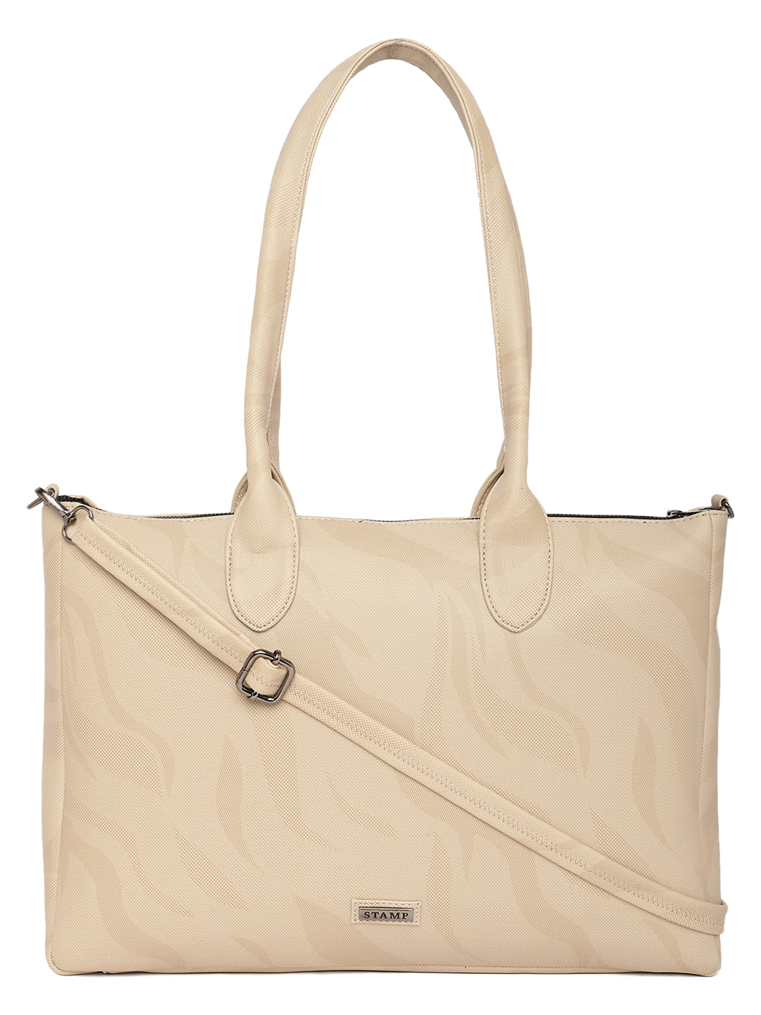 Cream Vegan PU Leather Handbags for women LHB2012