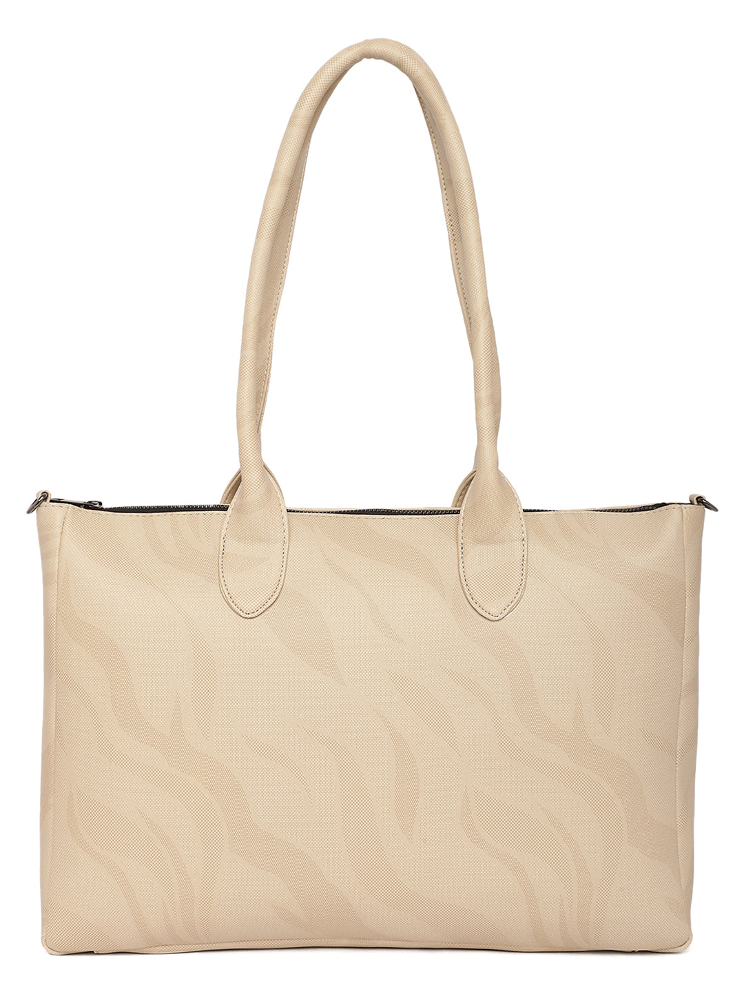 Cream Vegan PU Leather Handbags for women LHB2012