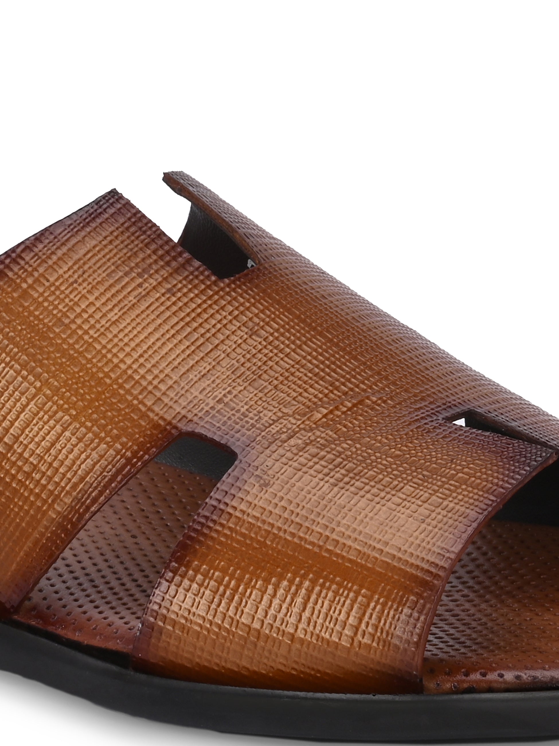 Ottavio Leather Cushioned Slippers - The Heels India