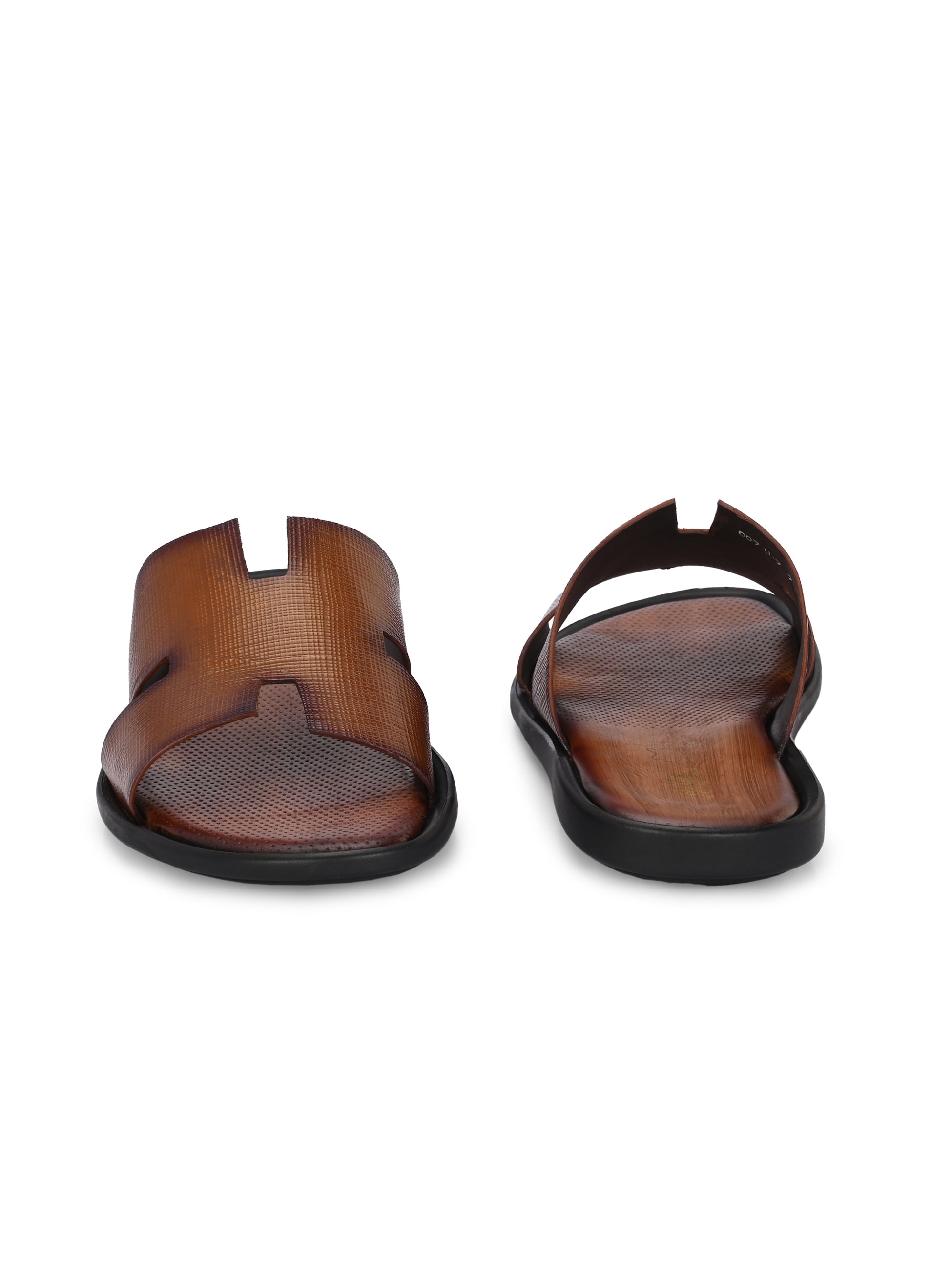 Ottavio Leather Cushioned Slippers - The Heels India