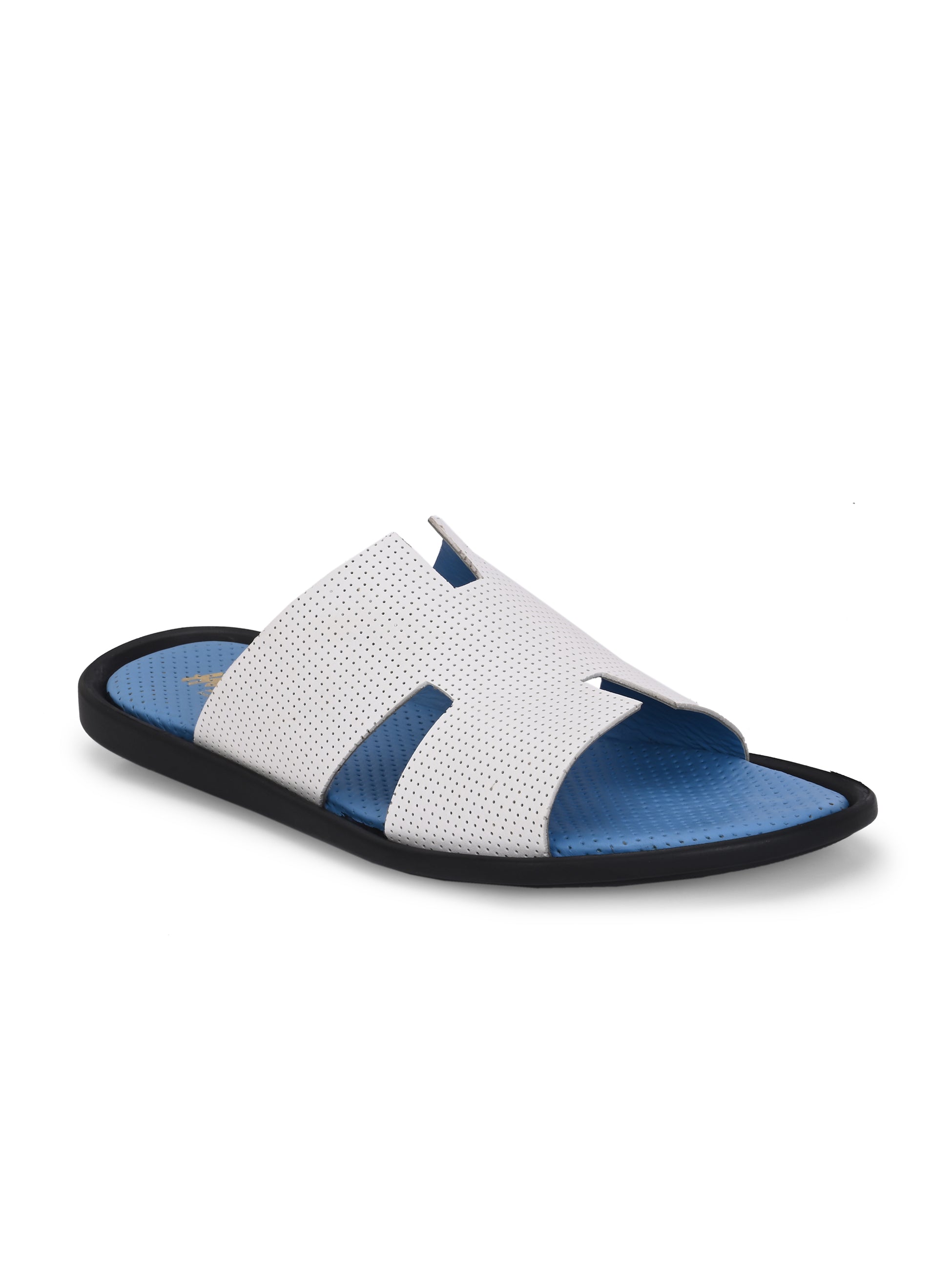 Ottavio Leather Cushioned Slippers - The Heels India