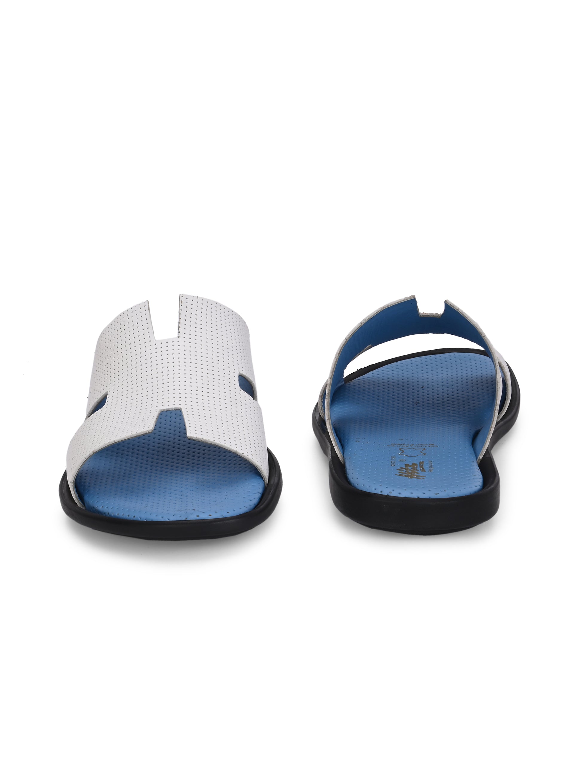 Ottavio Leather Cushioned Slippers - The Heels India