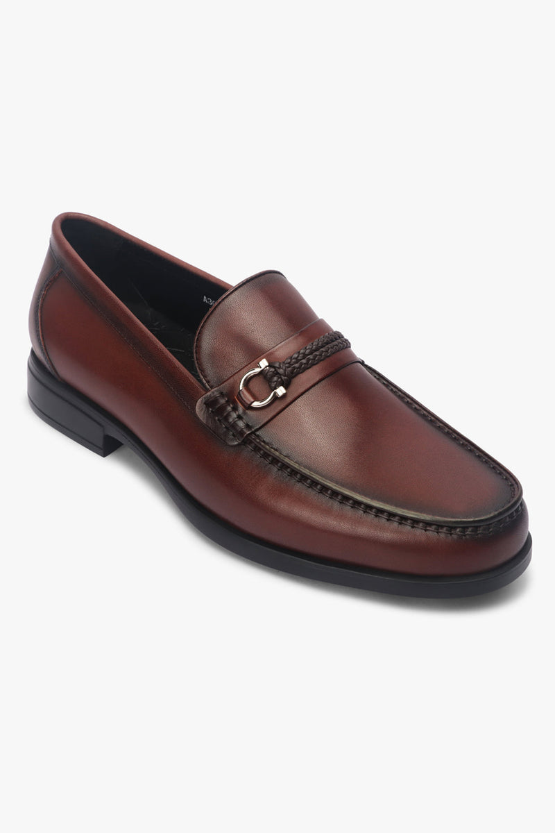 Monarch Premium Leather Formal Loafers - The Heels India