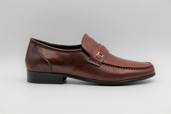 Everett Brown Leather Formal Loafers