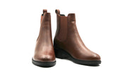 Chelsea Tan Elastic Boots