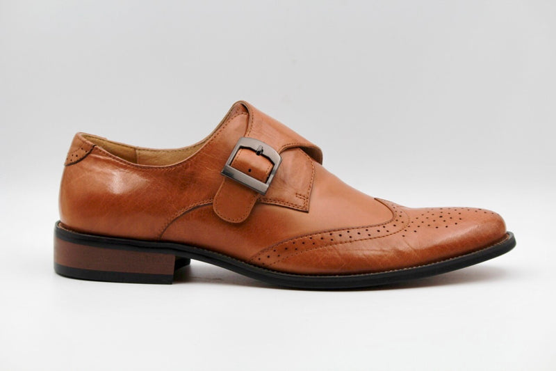 Serena Tan Leather Loafers - The Heels India