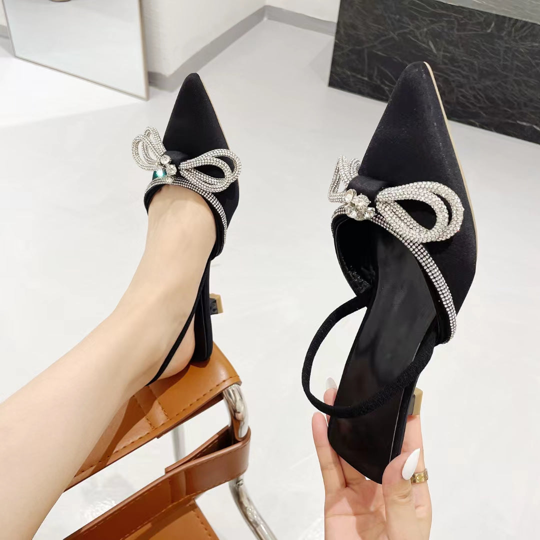 Women's Black High Heel Shoes | Trary