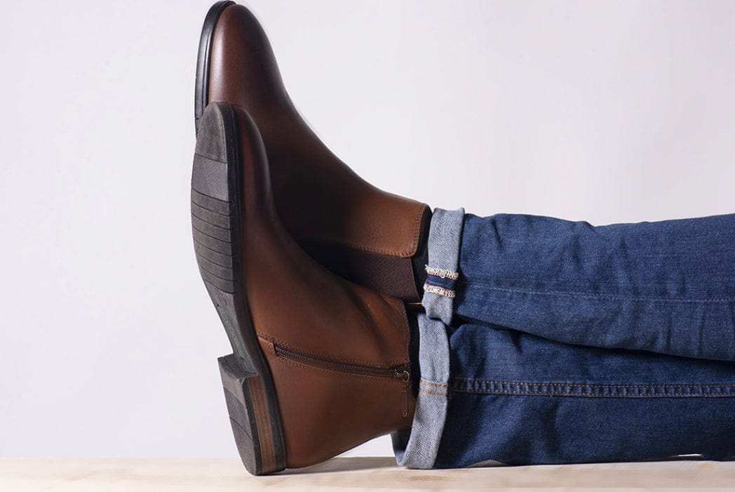 Ryder Tan Chelsea boots - The Heels India