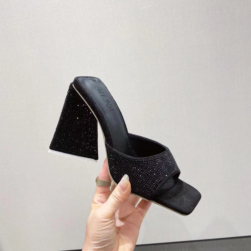 Buy Flat n Heels Black Block Heel Shoes for Women Online at Best Prices in  India - JioMart.