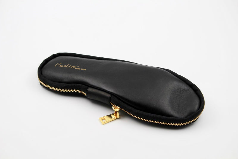 Eloise Black Leather Loafers Sole - The Heels India