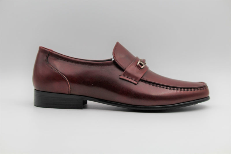 Harold Cherry Formal Buckle Loafers - The Heels India