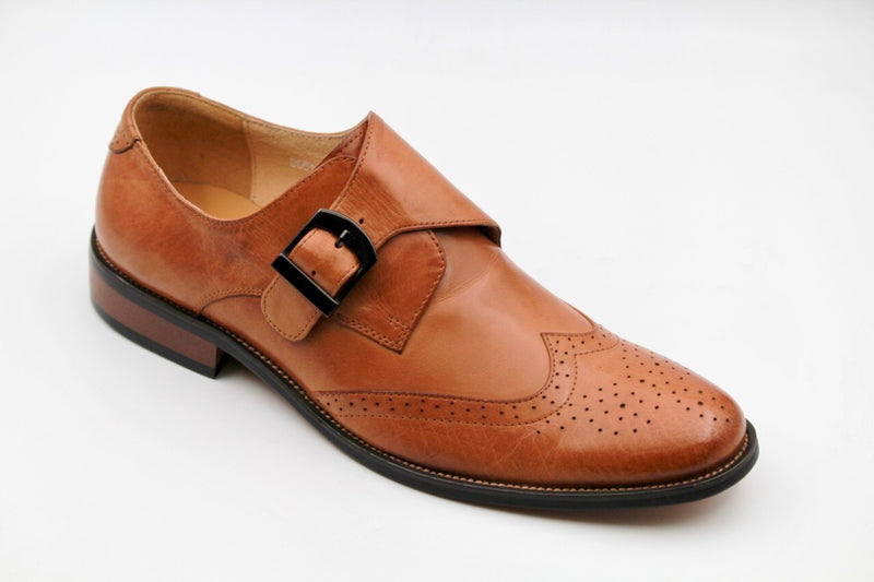 Serena Tan Leather Loafers - The Heels India