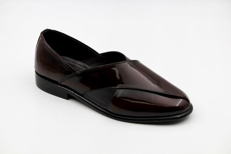 Eugenia Cherry Leather Sandals - The Heels India