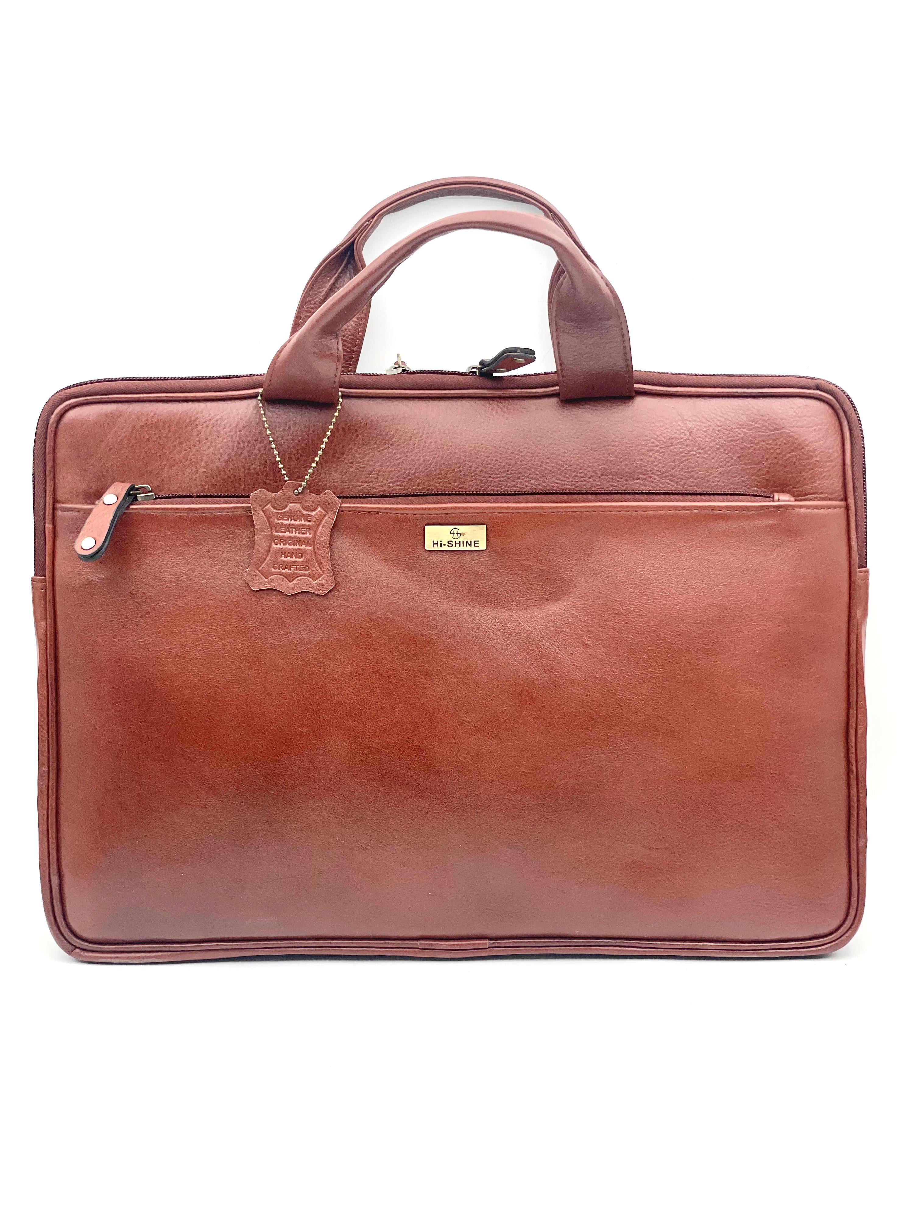 Lennox Leather Laptop Bags - The Heels India